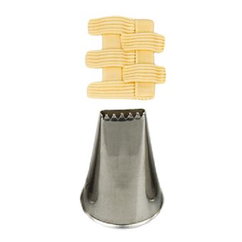Cake Decor Stainless Steel 5Pcs Set Basket Weave Nozzle For Icing,Tips –  Arife Online Store